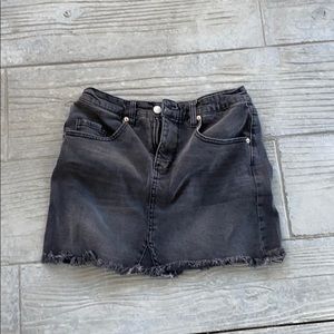 Jean skirt